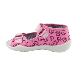 Chaussures pour enfants Befado 242P103 noir rose 2