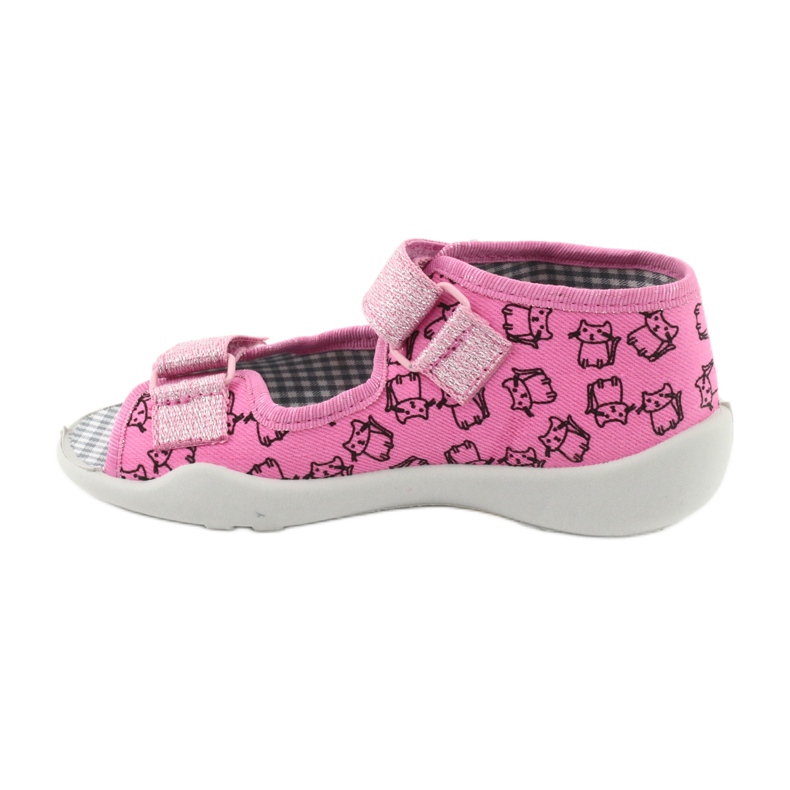 Chaussures pour enfants Befado 242P103 le noir rose 2