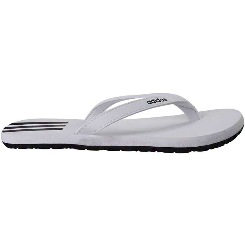Tongs Adidas Eezay W EG2038 blanche le noir 1