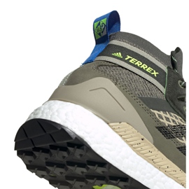 Chaussures Adidas Terrex Free Hiker M EF0368 beige vert 2 Chaussures Adidas Terrex Free Hiker M EF0368 beige vert 2