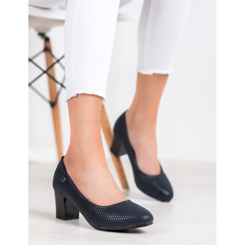 Weide Escarpins classiques bleu 2