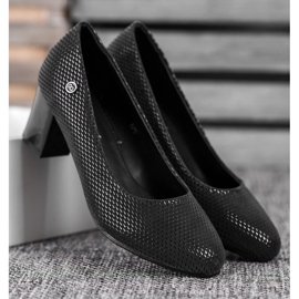 Weide Escarpins classiques le noir 4