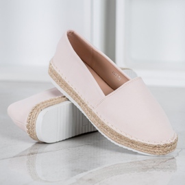 Small Swan Espadrilles textiles brun 3