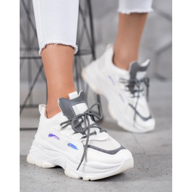 Small Swan Baskets de sport blanc 2