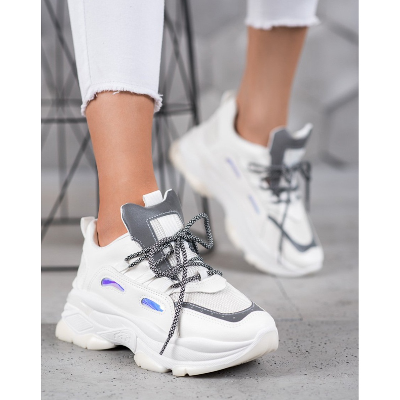 Small Swan Baskets de sport blanche 2 Small Swan Baskets de sport blanche 2