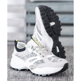 Chaussures de sport MCKEYLOR blanc gris 1