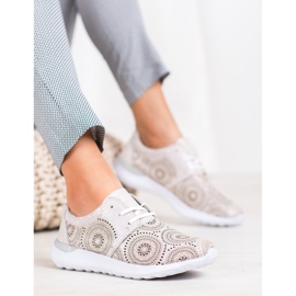 Filippo Chaussures de sport en cuir rose 1 Filippo Chaussures de sport en cuir rose 1