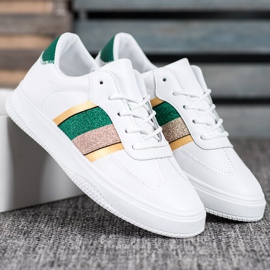 Small Swan Chaussures de sport à la mode blanche 1