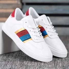 Small Swan Chaussures de sport à la mode blanche 2 Small Swan Chaussures de sport à la mode blanche 2