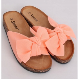 Rose CK108 Chaussons roses sur la semelle en liège 2 Rose CK108 Chaussons roses sur la semelle en liège 2