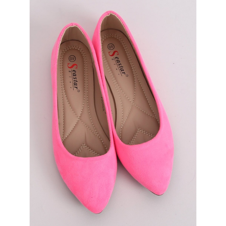 Ballerines femme fuchsia CD57P Fuchsia rose 1