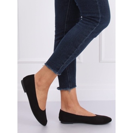 Ballerines douces noires pour femmes NK17P Noir 2