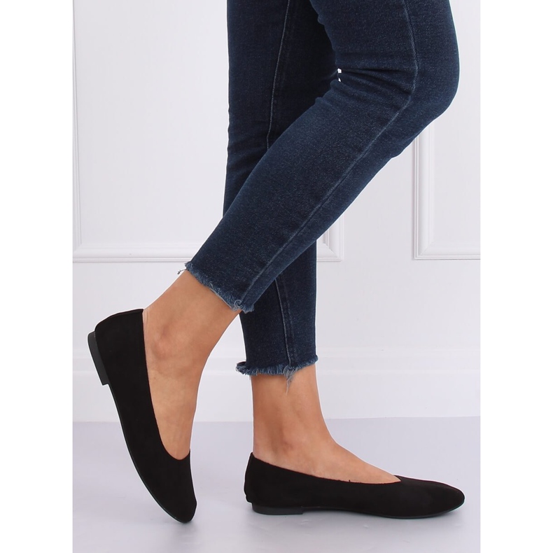Ballerines douces noires pour femmes NK17P Noir 2