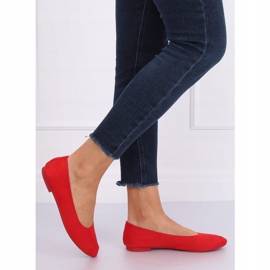 Ballerines femme rouge doux NK17P Rouge 1