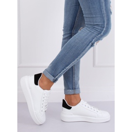 Baskets femme blanches 85-428 BLANC / NOIR le noir 1