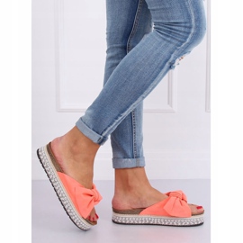 Chaussons corail femme LK29P Corail rose 2