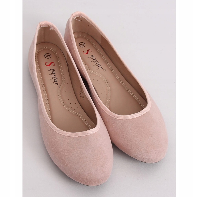 CD63P Ballerines roses unies roses 1