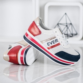 Filippo jamais chaussures de sport en cuir multicolore 1