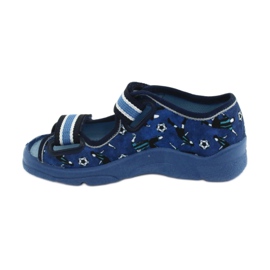 Chaussures enfant Befado 969X141 bleu marine bleu 2
