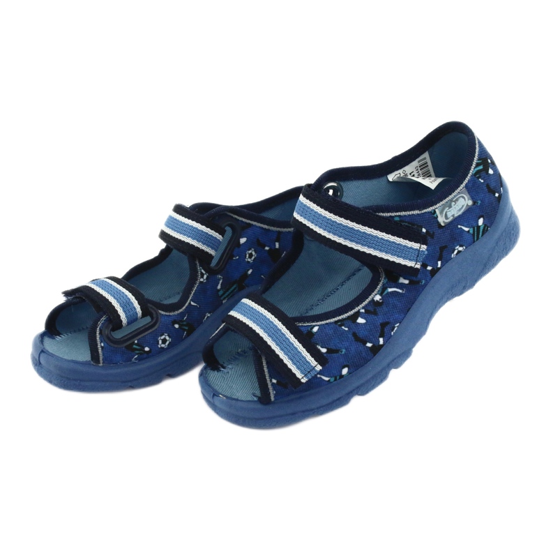 Chaussures enfant Befado 969X141 bleu marin bleu 3