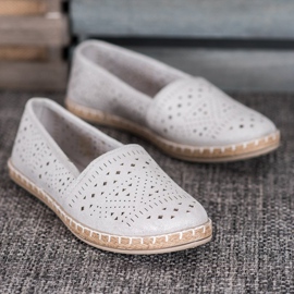 MCKEYLOR Espadrilles Aztèques Avec Motifs Aztèques brun gris 4