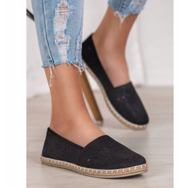MCKEYLOR Espadrilles Aztèques Avec Motifs Aztèques le noir 5