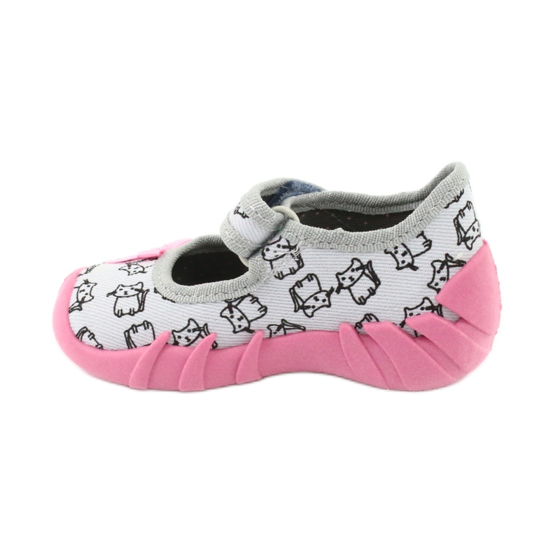 Chaussures enfant Befado 109P198 noir rose gris 2