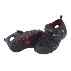 American Club Boys Sandals Insert en cuir DR08 / 20 Velcro bleu marine 3 American Club Boys Sandals Insert en cuir DR08 / 20 Velcro bleu marine 3