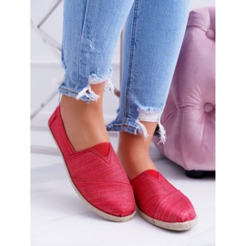 NEWS Espadrilles à paillettes rouges pour femmes d'Emmera 2