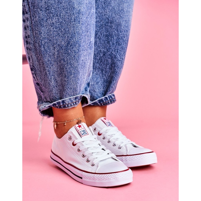 Baskets Flamenco Blanches Femme 2