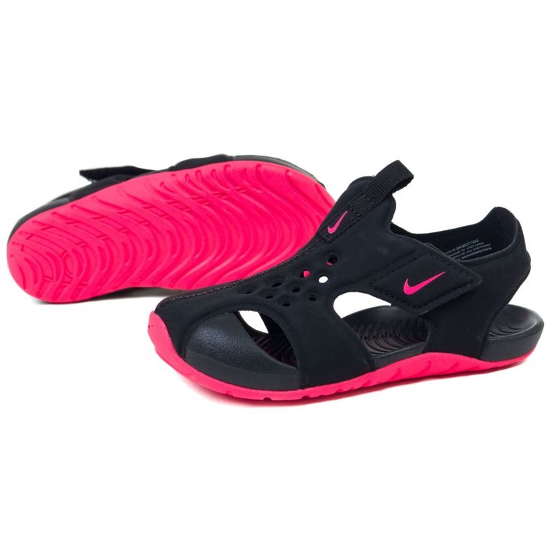 Chaussure Nike Sunray Protect 2 Jr 943827-003 noir rose 1