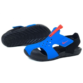 Chaussures Nike Sunray Protect 2 Jr 943827-400 bleu 1 Chaussures Nike Sunray Protect 2 Jr 943827-400 bleu 1