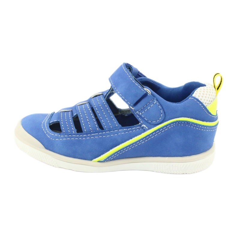 American Club Boys sandals insert en cuir gc12 / 20 bleu 1