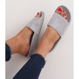 Chaussons simples gris CK98 Gris brun 1