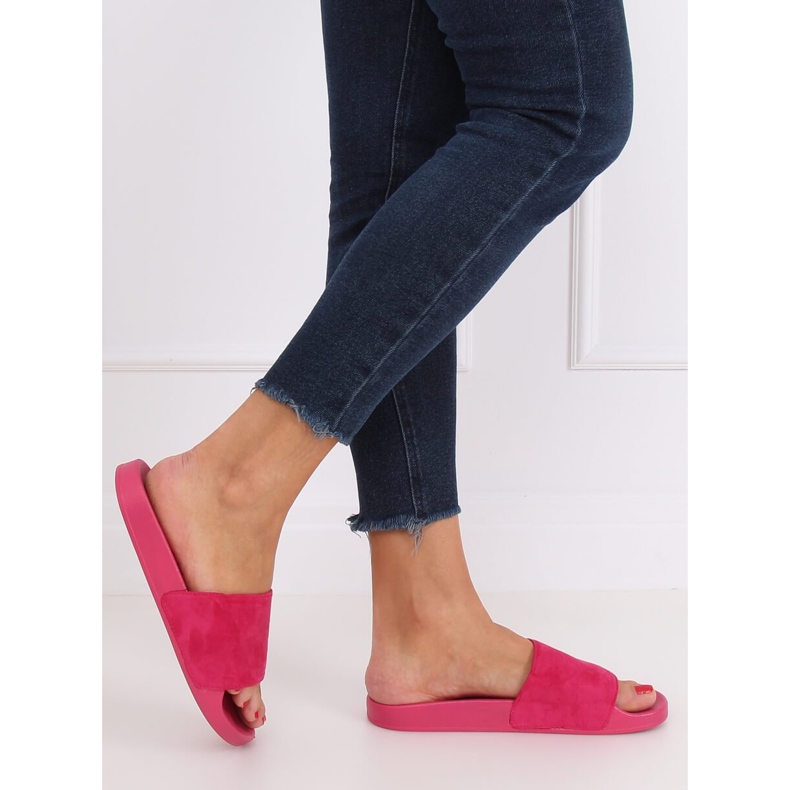 Chaussons simples fuchsia CK98 Fuchsia rose 1