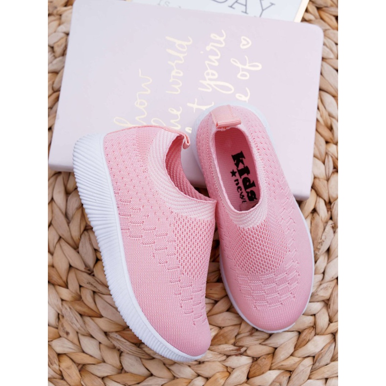 EVE Chaussures de sport pour enfants roses Lambi 2