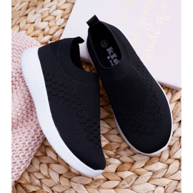 EVE Chaussures de sport noires pour enfants Lambi pour jeunes 2