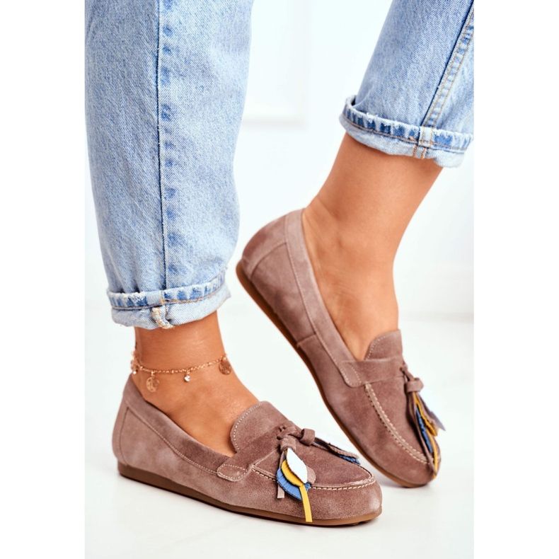 Mocassins Femme Maciejka Cuir Beige 04494-04 / 00-5 1 Mocassins Femme Maciejka Cuir Beige 04494-04 / 00-5 1