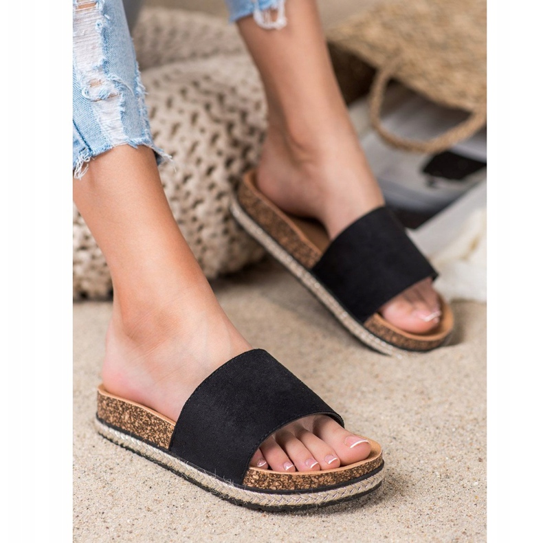 Chaussons VINCEZA noirs 2