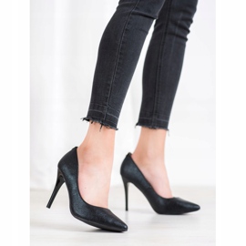 Goodin Talons hauts élégants noir 2