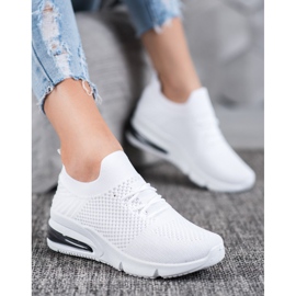 Sweet Shoes Chaussures de sport textiles blanc 1