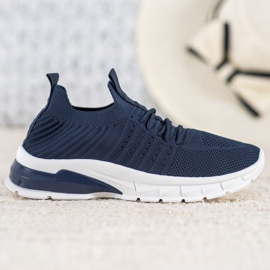 Bella Paris Baskets ajourées bleu 5