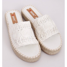 Espadrilles blanches T353P Blanc 3