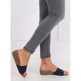 Chaussons bleu marine G186P Marine 2 Chaussons bleu marine G186P Marine 2