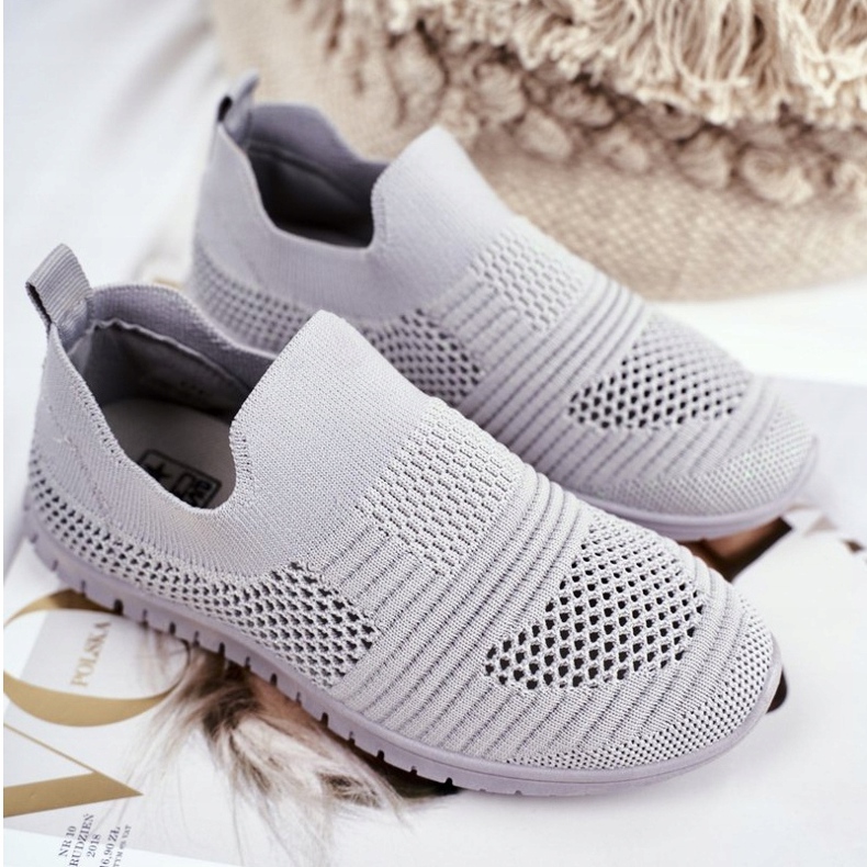 EVE Chaussures de sport pour enfants Bobi grises 1