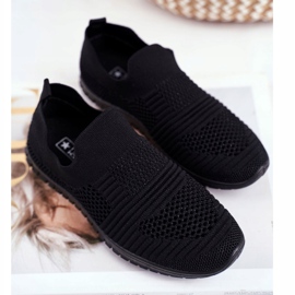 EVE Chaussures de sport noires Bobi pour enfants 1