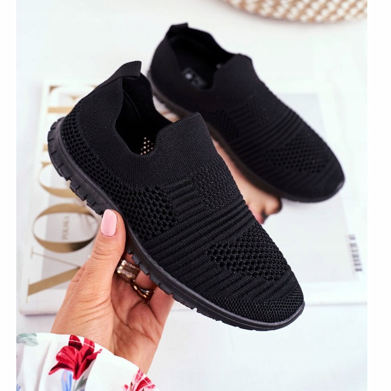 EVE Chaussures de sport noires Bobi pour enfants 2