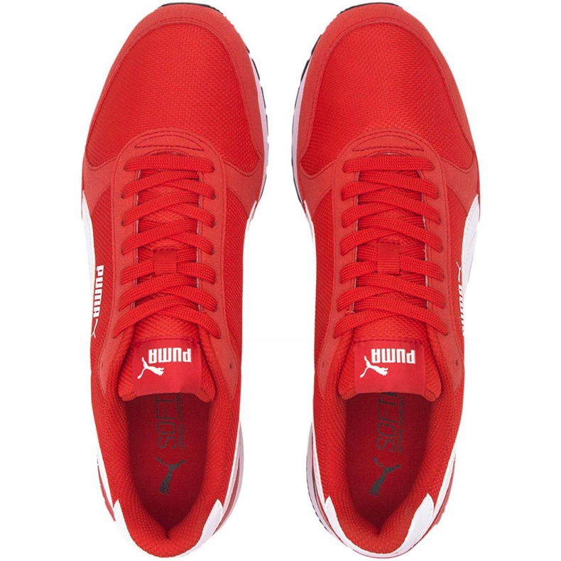 Puma St Runner v2 Mesh M 366811 09 rouge 1