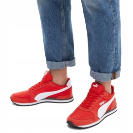 Puma St Runner v2 Mesh M 366811 09 rouge 6