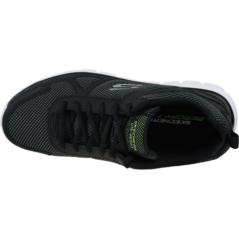 Skechers Track-Bucolo M 52630-BKW noir bleu 2